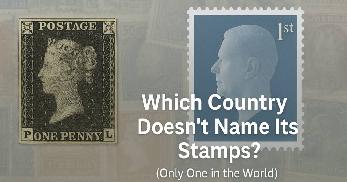 Which of The Countries Does Not Normally Have Its Name Printed on Its Postage Stamps?
