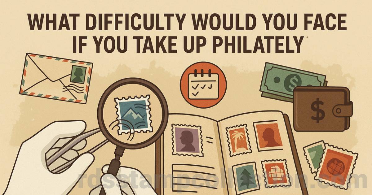 What Difficulty Would You Face If You Take Up Philately?