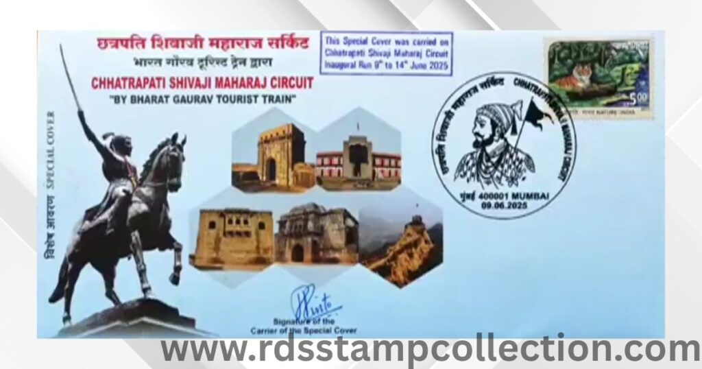 Chhatrapati Shivaji Maharaj Circuit Special Cover—A journey of forts, valor, and cancellations