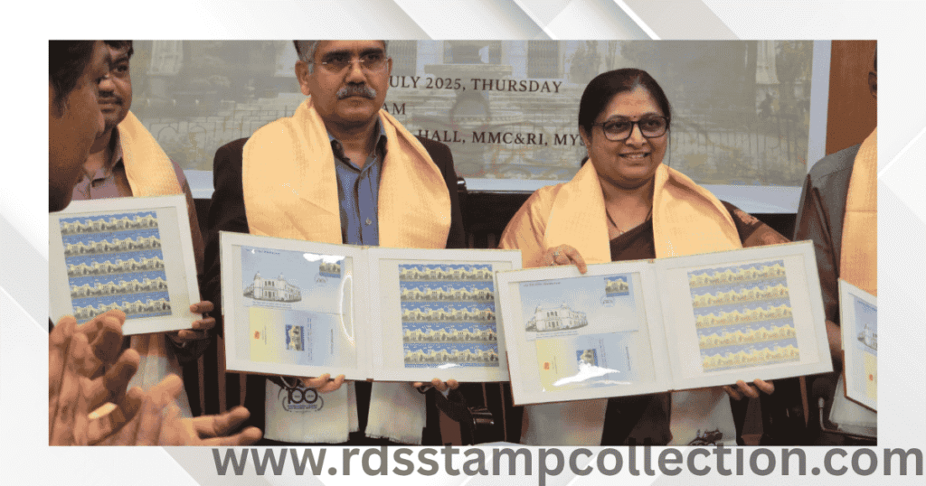 Release of Commemorative Postage Stamp on 100 years of Mysore Medical College & Research Institute (MMC&RI)