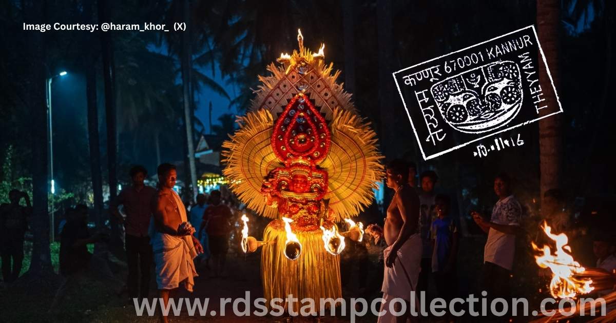Theyyam: Ritual Arts of Malabar – A Divine Dance in a Postmark