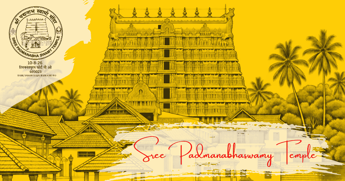 A Permanent Pictorial Cancellation for Sree Padmanabhaswamy Temple