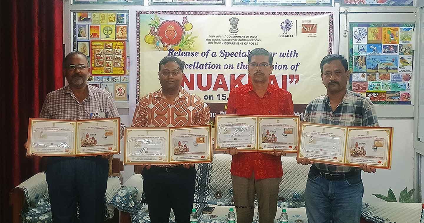 Nuakhai Juhar on a Special Cover: A Philatelic Tribute from Odisha